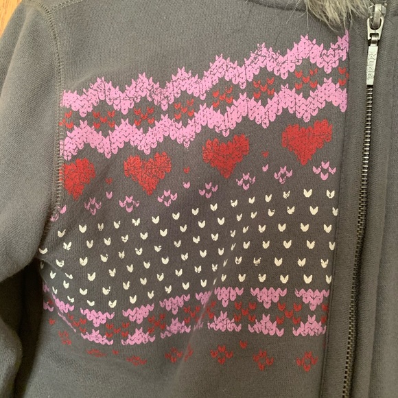 Gray zip up sweatshirt - Picture 2 of 5